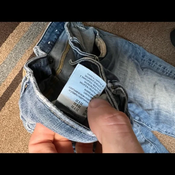 33x32 American eagle straight cut flex jeans - Picture 5 of 5